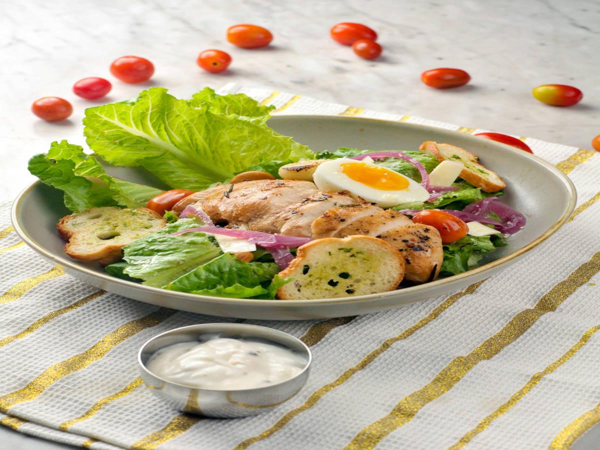 Grilled Chicken Caesar Salad