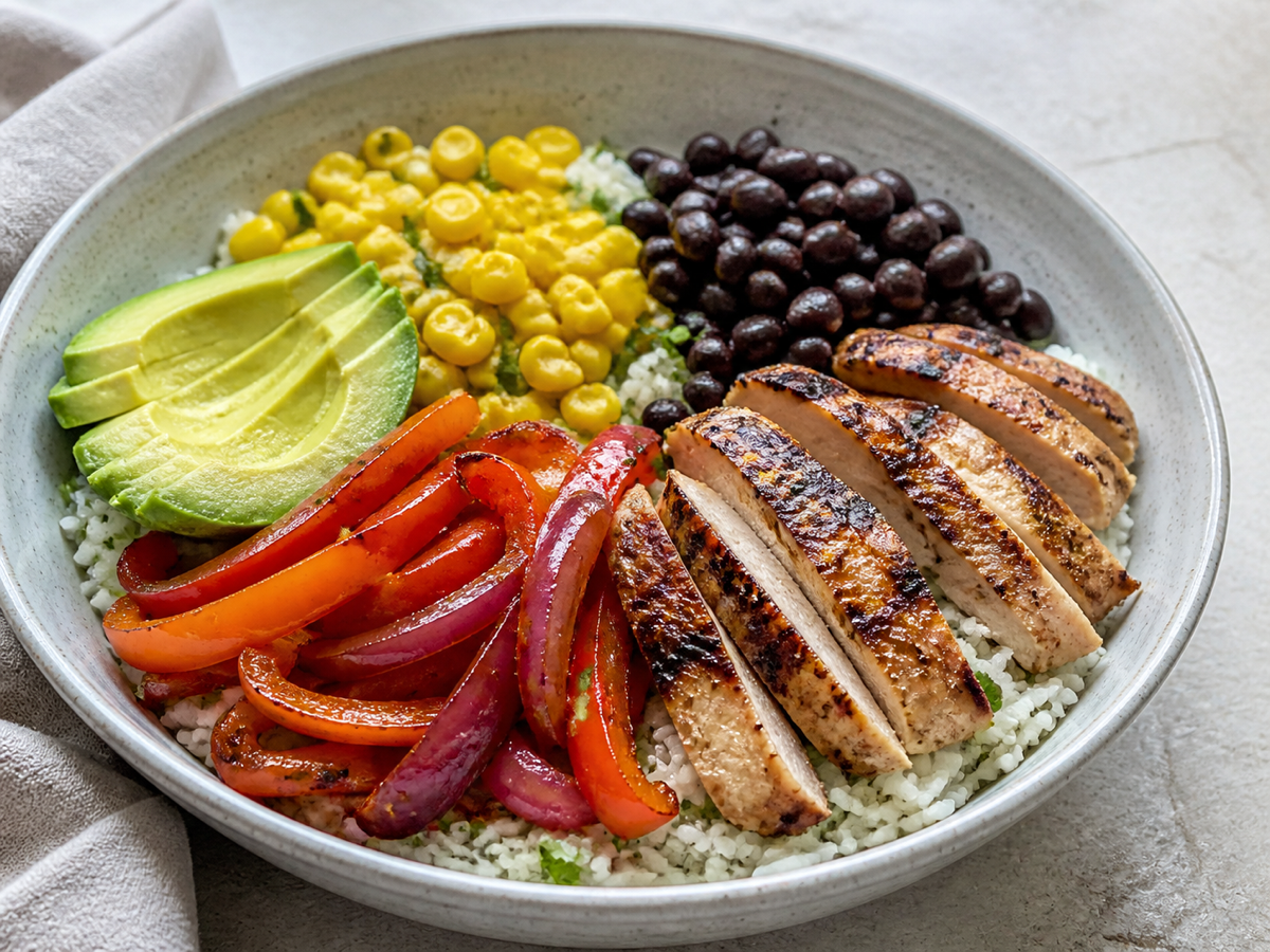 Chicken Fajita Bowls