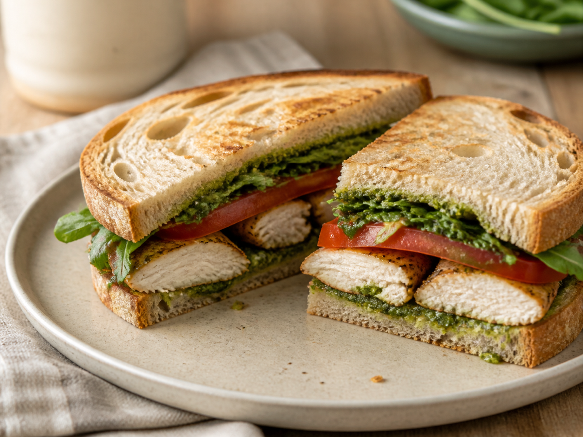 Chicken Pesto Sandwich