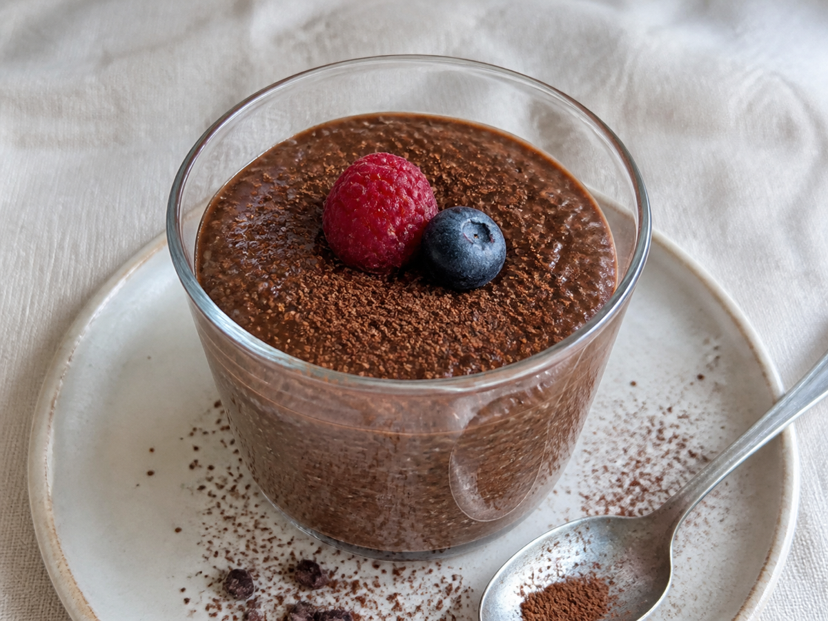 Chocolate Chia Mousse