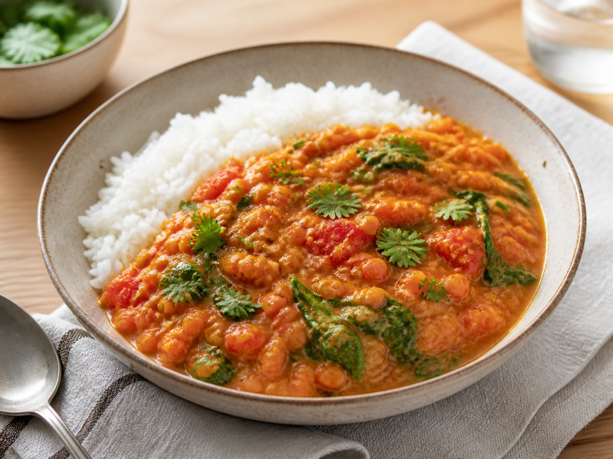 Coconut Red Lentil Curry