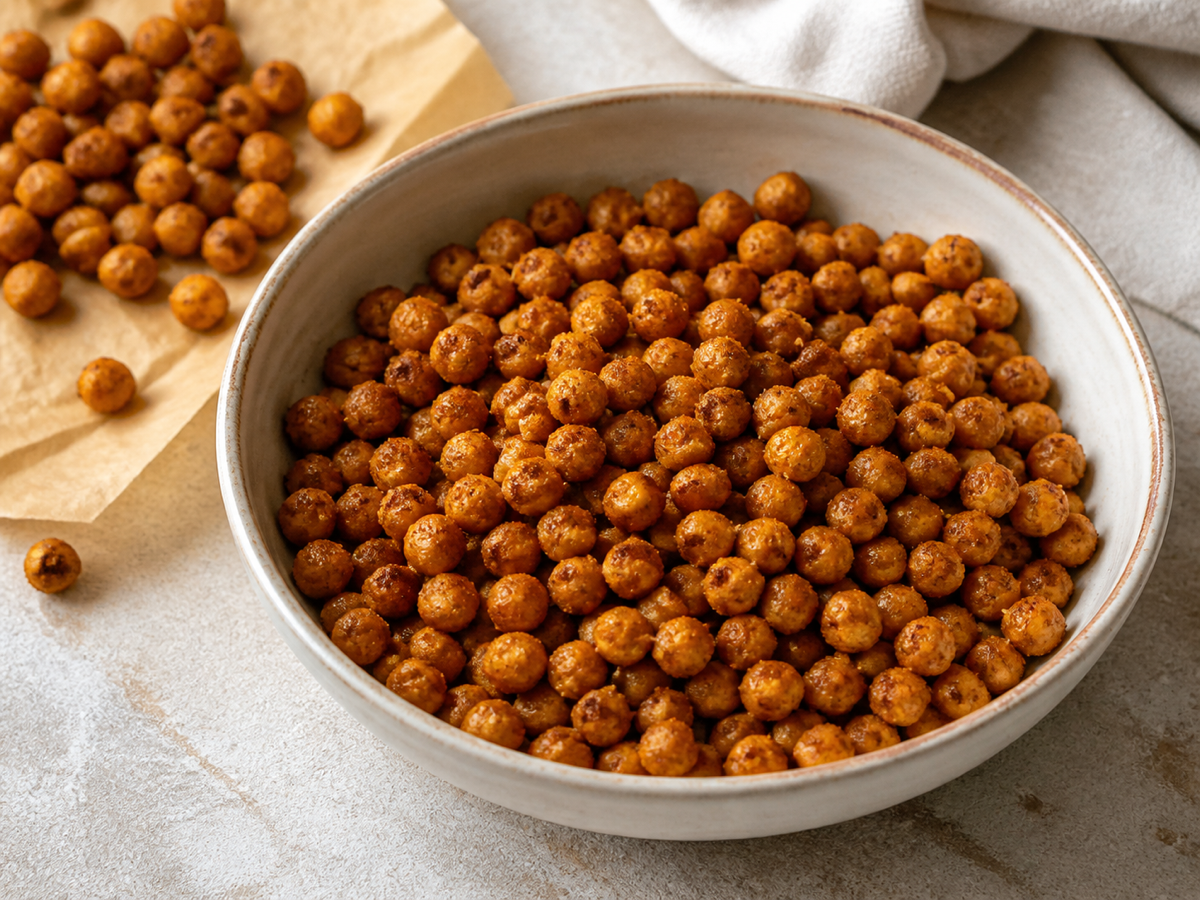 Crispy Roasted Chickpeas