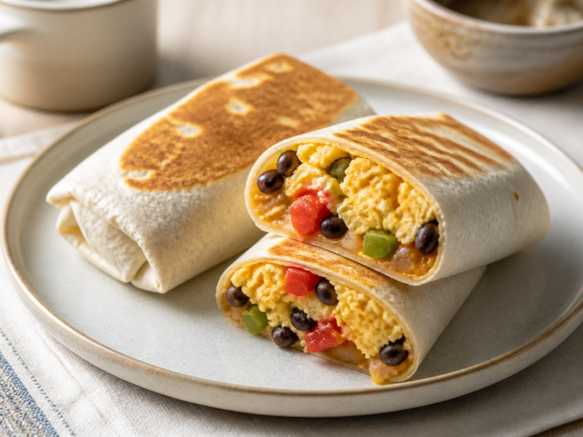Easy Breakfast Burritos