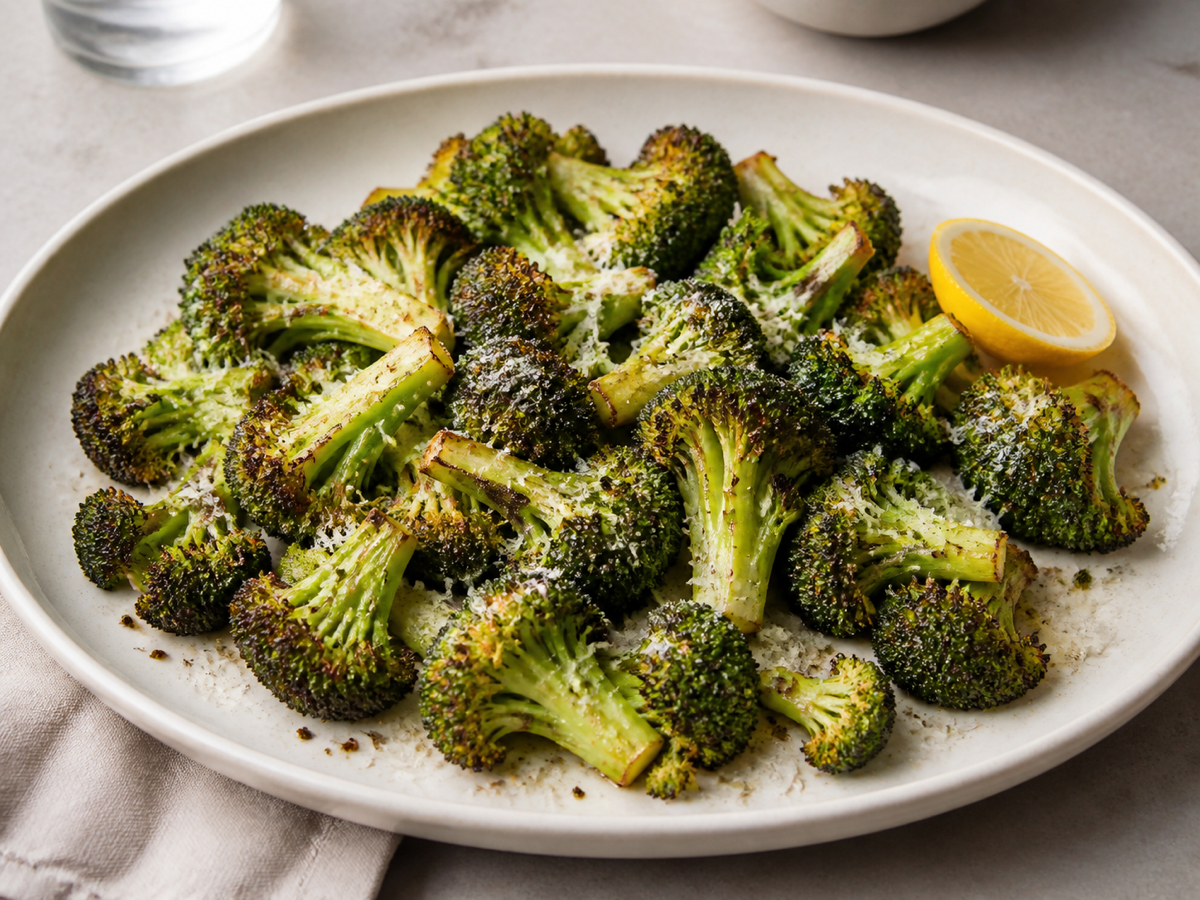 Parmesan Roasted Broccoli