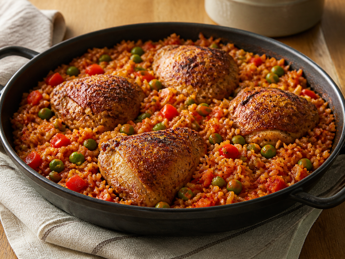 Smoky Paprika Chicken and Rice